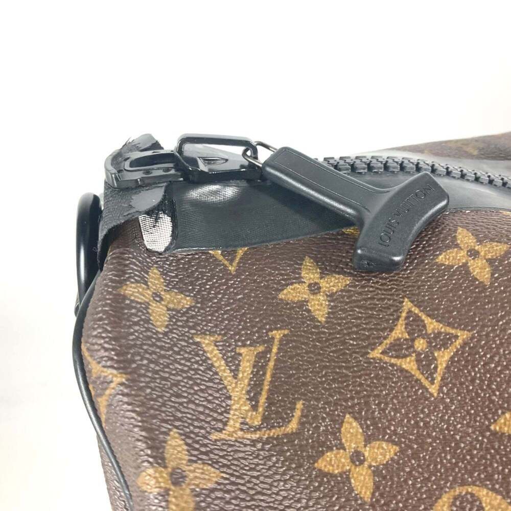 LOUIS VUITTON Black Monogram Canvas Boston Bag - Picture 10 of 16